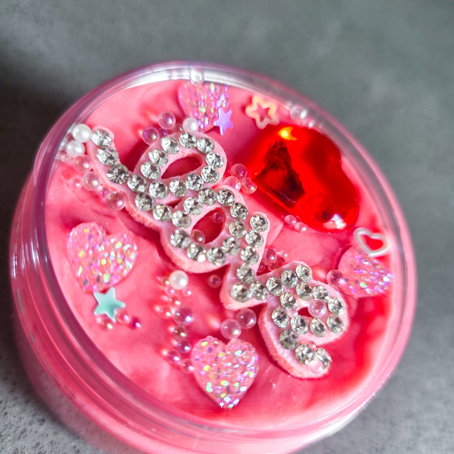 Sparkle Heart Play Dough