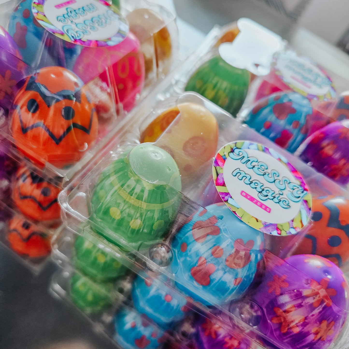 Get Messy Surprise Eggs