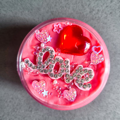 Sparkle Heart Play Dough