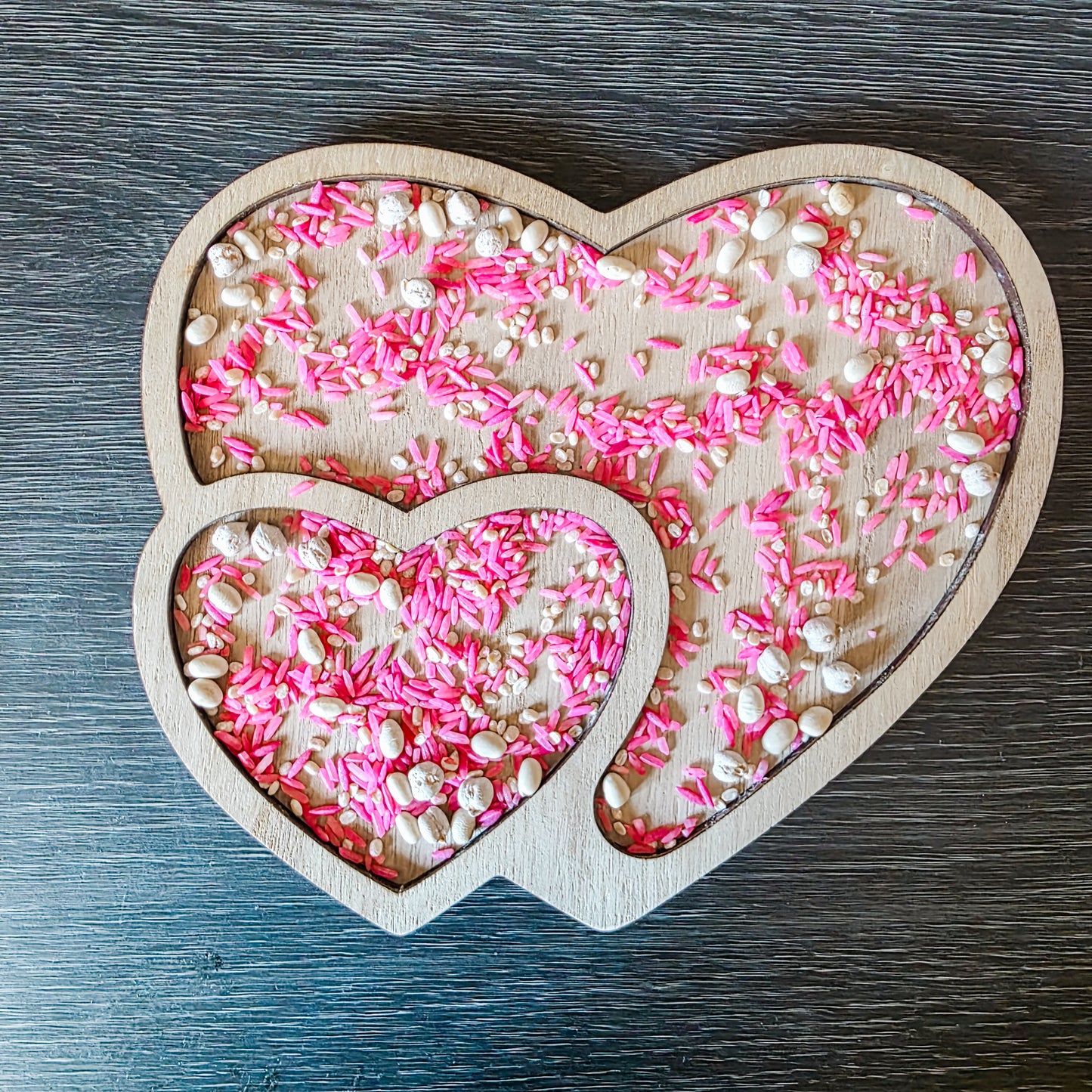 Twin Hearts Tray